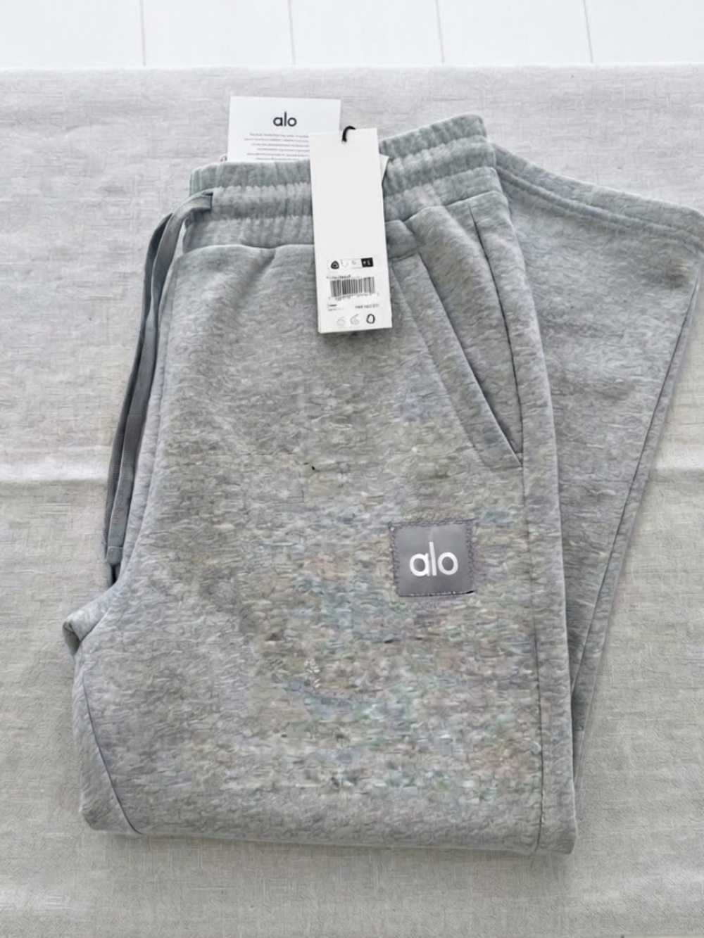 Alo yoga accolade straight pant sweats medium fitness workout new women